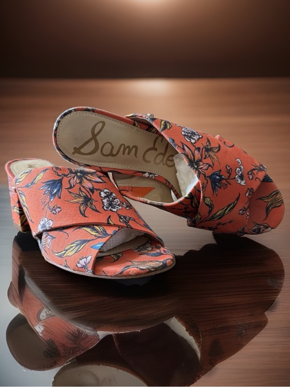 Sam Edelman Floral Mules 🌺